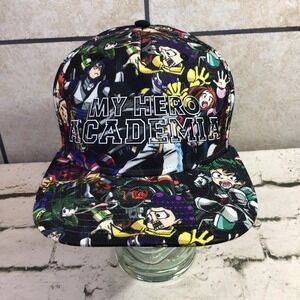 My Hero Academia Hat Mens OSFA Snapback Anime Characters Adjustable Ball Cap